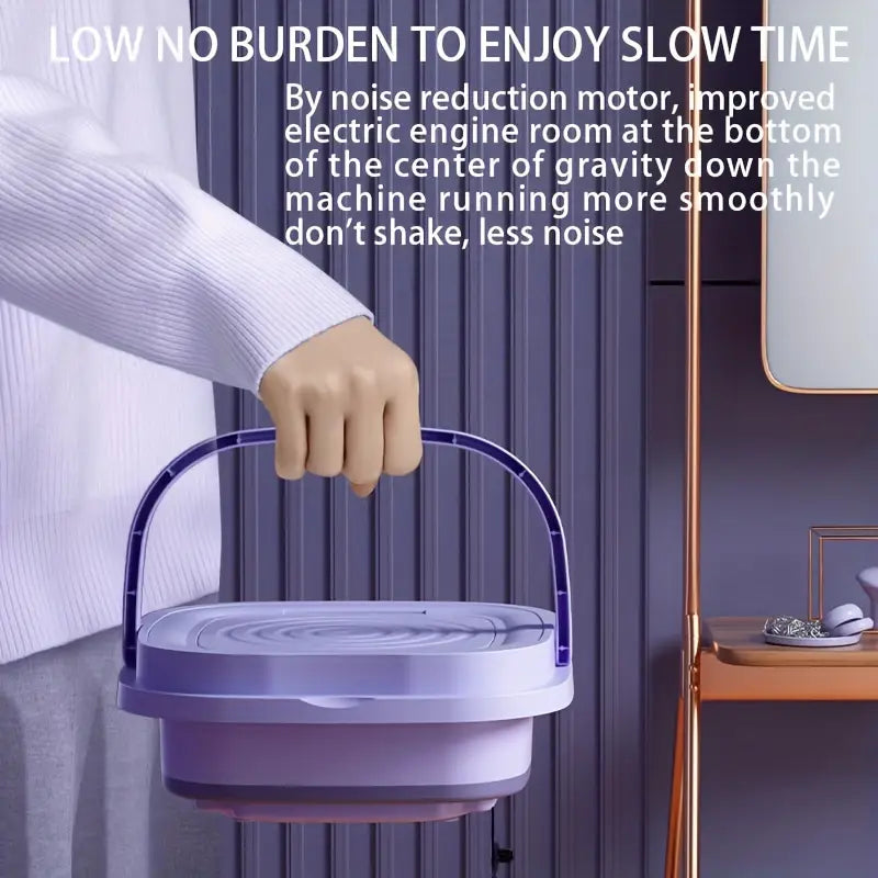 BELLUREA™ - Machine à laver portable propre 8 L – Pour les appartements, dortoirs, le camping et les voyages