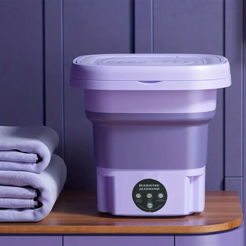 BELLUREA™ - Machine à laver portable propre 8 L – Pour les appartements, dortoirs, le camping et les voyages
